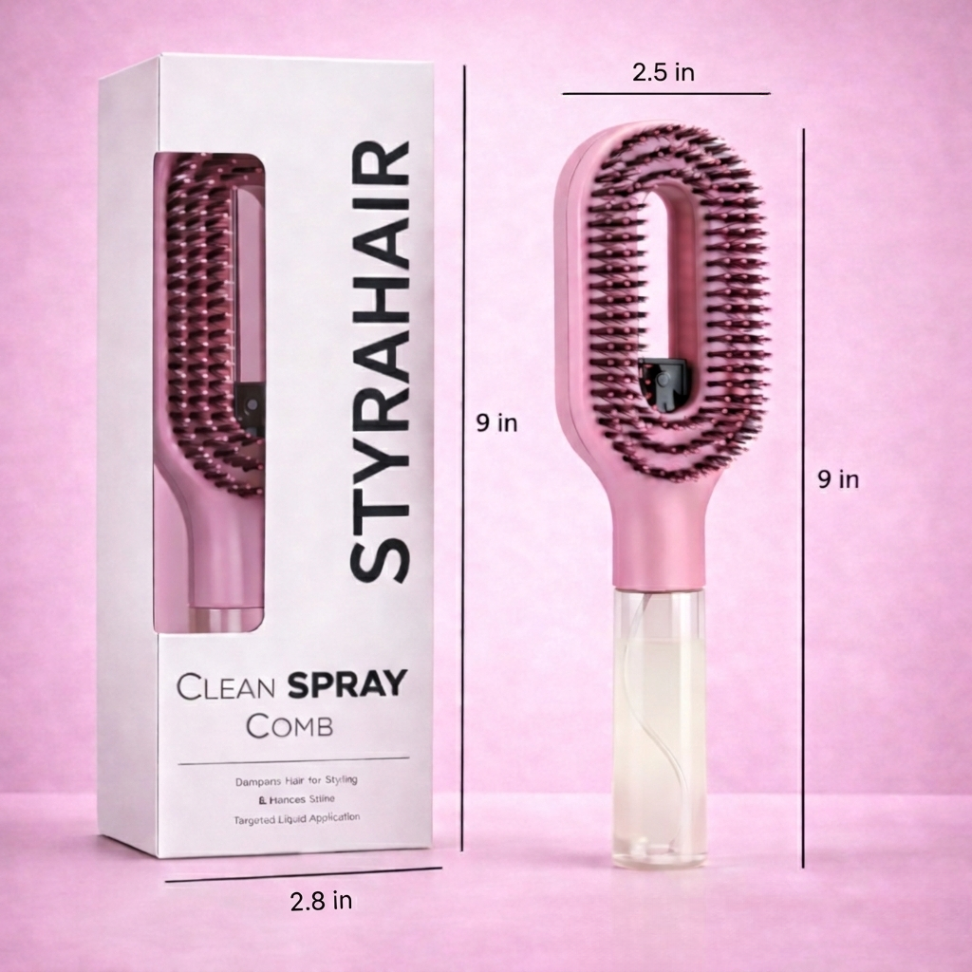 PureHair™ Brush & Hydrate Your Hair in One Step